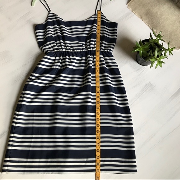 J. Crew Dresses & Skirts - J. Crew navy and white striped dress